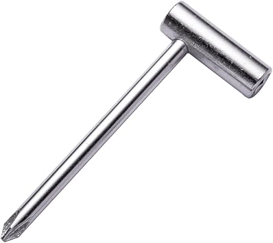 Pro 7mm Steel Truss Rod Wrench for PRS/Jackson/Ibanez Style Guitar, Nickel Long