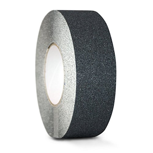T.R.U. NST-20 Black Non-Skid Tape 12 in. wide x 60 ft. length Safety Way 60 Grit Anti Slip Traction Tape 32 Mil No Slip