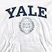 Yale University Official Yale Seal Unisex Youth Pull-Over Hoodie,White, Small