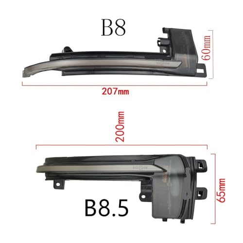 Clignotants dynamiques pour sécuriser vos trajets en Audi A4 A5 Q3 A3