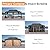 Domi 12’ x 18’ Outdoor Hardtop Gazebo, Upgraded Metal Gazebo with Galvanized Steel Double Roof, Heavy Duty Canopy Permanent Pavilion for Patio Lawn and Garden, Curtains and Netting Included, Brown