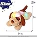 Cuteoy Glowing LED Dog Light-up Nightlight Toys Musical Plush Stuffed Animal Soft Singing Lullabies Birthday Christmas Plushies Puppy Gifts for Kids Boys Girls,14