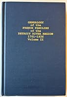 Genealogy of the French Families of the Detroit River Region 1701-1911 Volume 2 1976 B009UVMQLG Book Cover