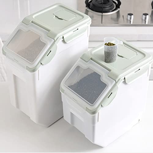 Cabilock Sugar Container Size Cat Pet Pantry Snacks Bucket Storage Moisture Containers Airtight Bin S Cereal Flour Grain Dog Case Dispenser Organizer Containing Foods Green For Dry Proof #TOP7