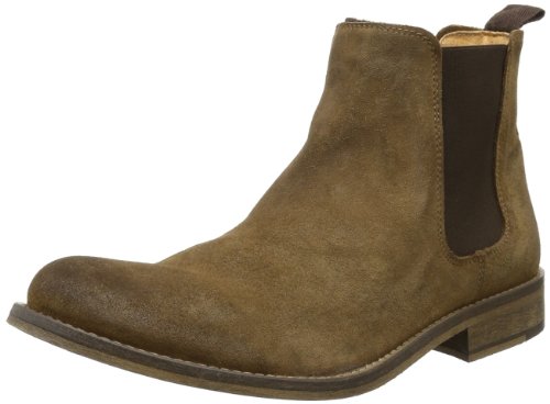 Selected SEL Melvin Suede I, Stivali Chelsea Uomo, Brown-Braun (Tan), 40 EU