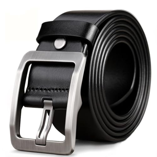 Men's Leather Belt Leather Belt Needle Buckle Cowhide Belt Casual Belt