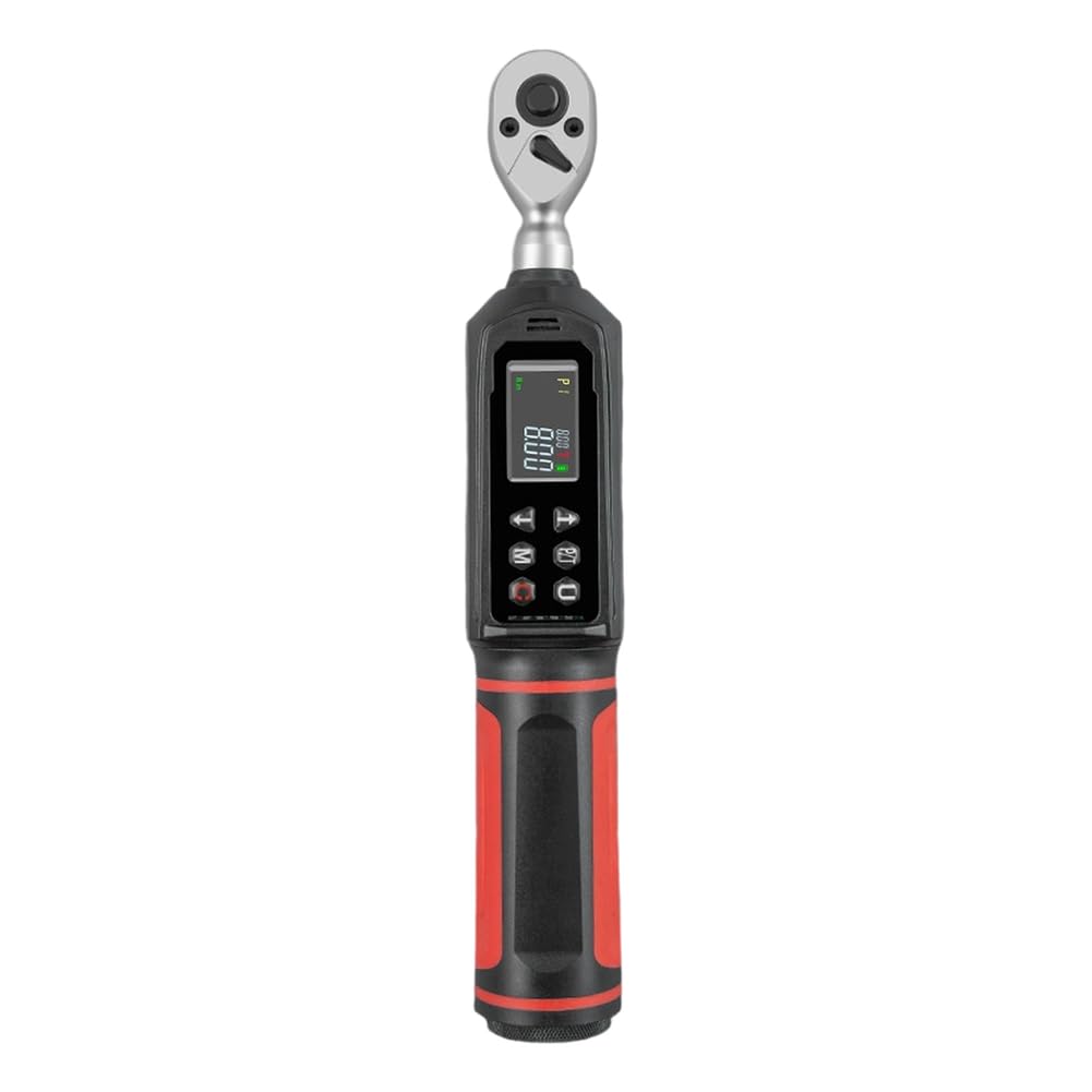 Digitaler Drehmomentschlüssel 1/4 3/8 1/2 Zoll mit Vibrationssummer & LED, 10-135N.für m voreingestellte Modi, Schnellspanner für Ratschenkopf, Automobil, Heimwerker