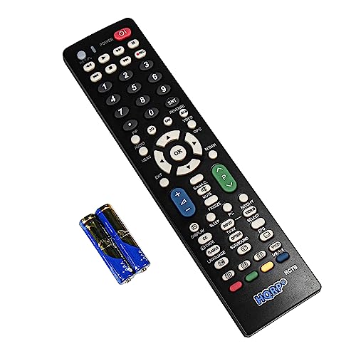 HQRP Remote Control Compatible with Sharp LC-60E77UN LC-60EQ10U LCD LED HD TV Smart 1080p 3D Ultra 4K AQUOS