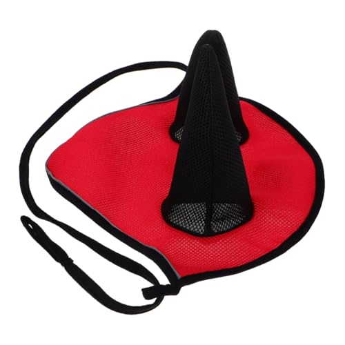 BESPORTBLE Horse Earmuff Head Cover Horse Gear Supplies Fly Mask Equine Fly Mask Red Breathable Mesh