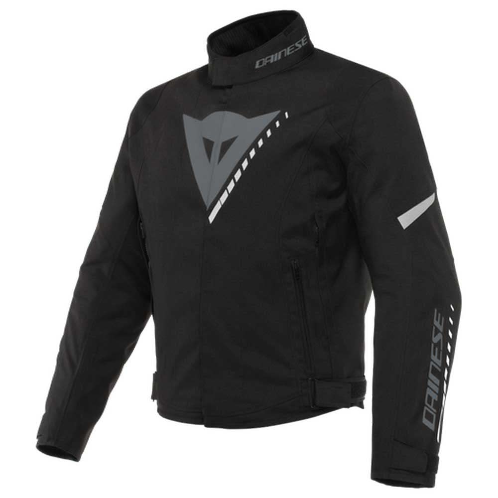 Dainese Men's Black/Charcoal-Gray/White - Veloce D-Dry - Jackets - 44