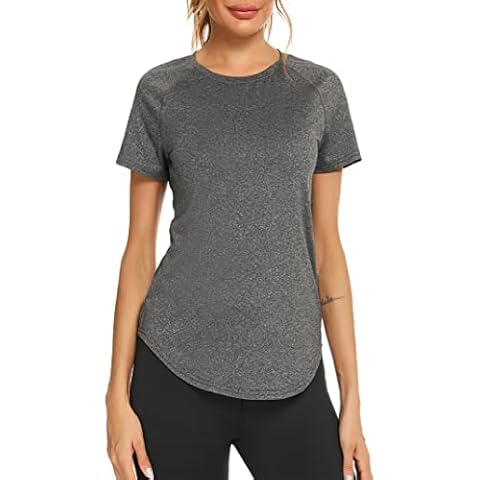 Wayleb Women's Dark Grey Yoga Top Cover