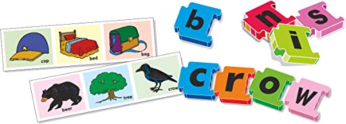 Image of CRE0995 Let's Find Out What Puzzle (Multi-Color, 54 Pieces) & Creative Educational Aids P. Ltd. - CRE0659 Link N Spell Puzzle (Multi-Color)