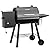 Blatomic Electric Wood Pellet Grill, 440 SQ. IN Cook Area Pellets Grill, 12LBS Hopper Pellet Smoker Grill, 500 Degree Max Temperature&Auto Feed, 8 in 1 BBQ Grill Outdoor with Side Table, Grease Bucket