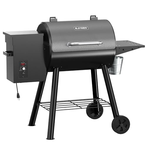 Wood Pellet Grill with 440 sq. in Cooking Area