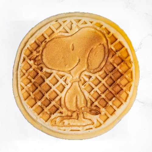 Image of Uncanny Brands Peanuts Waffle Maker - Make Snoopy Waffles - Kitchen Appliance