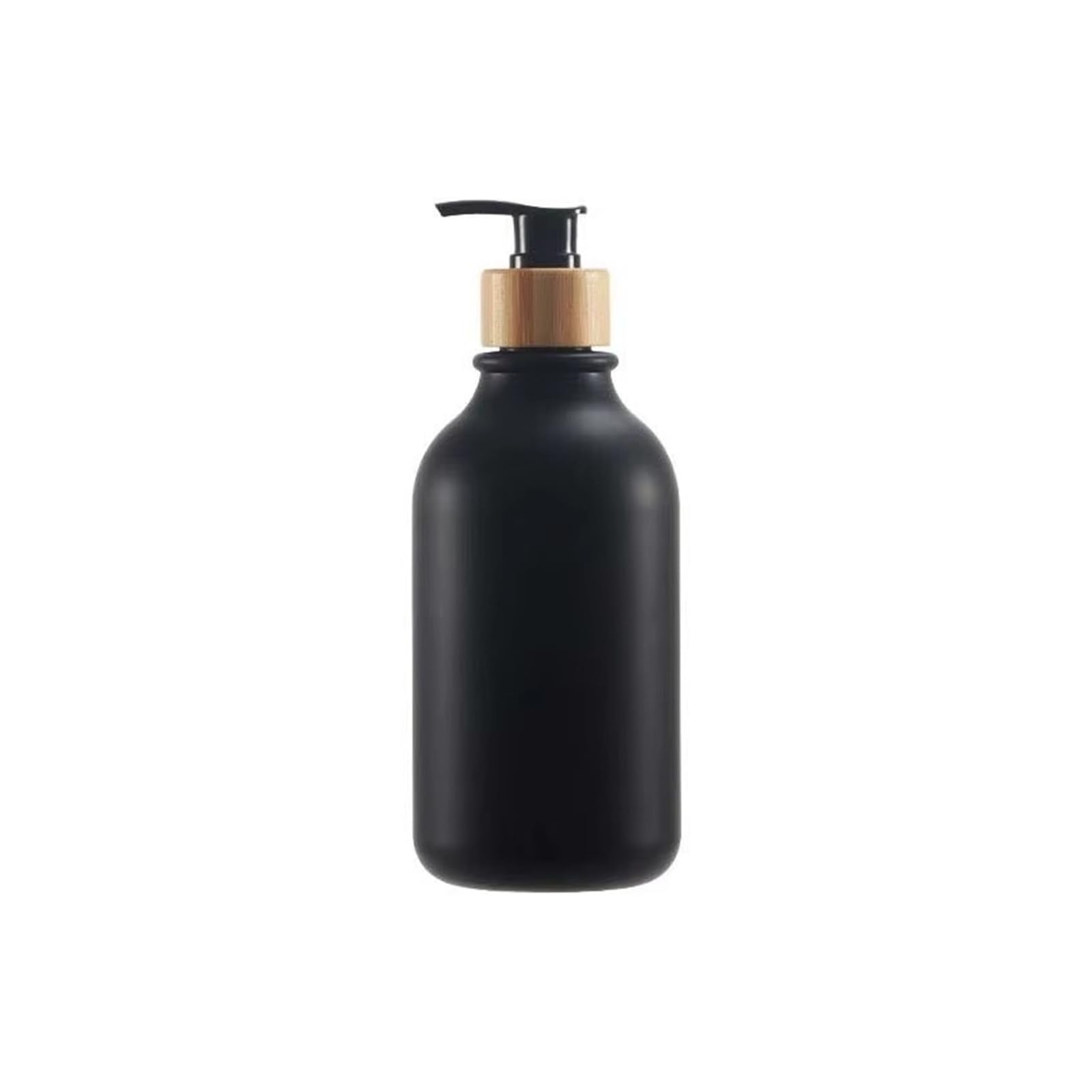 Pump Bottle Dispenser 1PCS 300/500ML Bamboo Pump Dispenser Bathroom Shampoo Dish Soap Bottle Lotion Refillable