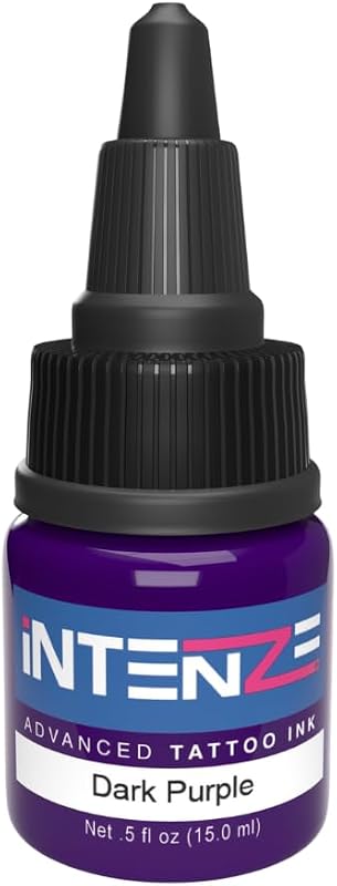 Intenze Dark Purple Tinta para Tatuagem, 14 g, Pacote com 1