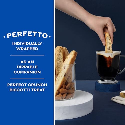 Bakery, Originali Biscotti Almond Cookies, Individually Wrapped Italian Coffee Snack, 5.52 oz, 8 Count