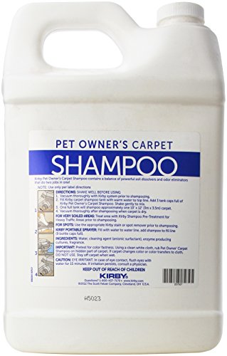 Kirby Pet Owners Foaming Carpet Shampoo, White, 128 Fl Oz #TOP1