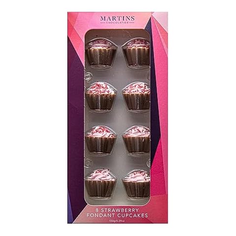 Martin's Chocolatier Strawberry Fondant Cupcakes Cover