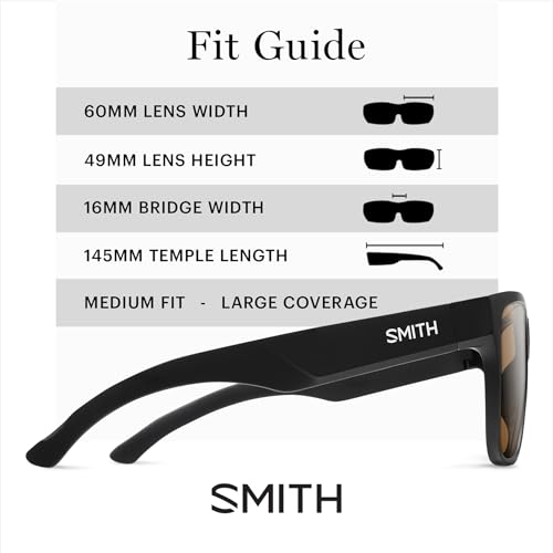 Image of SMITH Lowdown 2 XL Sunglasses - ChromaPop Polarized Lenses, Large Frame