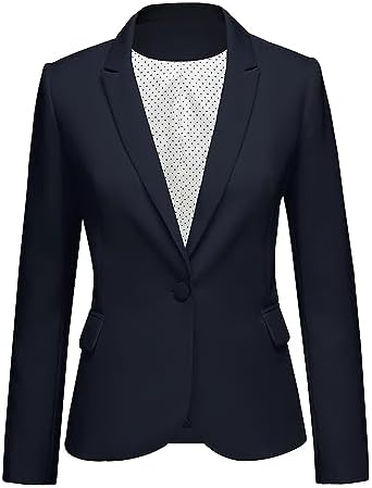LookbookStore Blazers for Women Business Casual Long Sleeves Suit Jackets