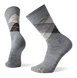 Smartwool SW0SW819E47L Everyday Diamond Jim Crew Socks Lunar Gray L