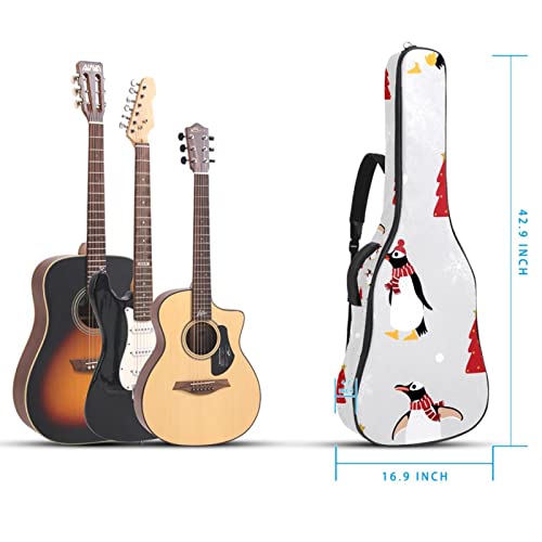 Housse pour guitare acoustique – Motif pingouin en hiver – 1 cm d’épaisseur – Imperméable – 101,6 cm, 104,1 cm, 106,7 cm… - Les Beatles, Paul McCartney, John Lennon, RIngo Starr, George Harrison Housse pour guitare acoustique - Motif pingouin en hiver - 1 cm d'épaisseur - Imperméable - 101,6 cm, 104,1 cm, 106,7 cm… – Image 6
