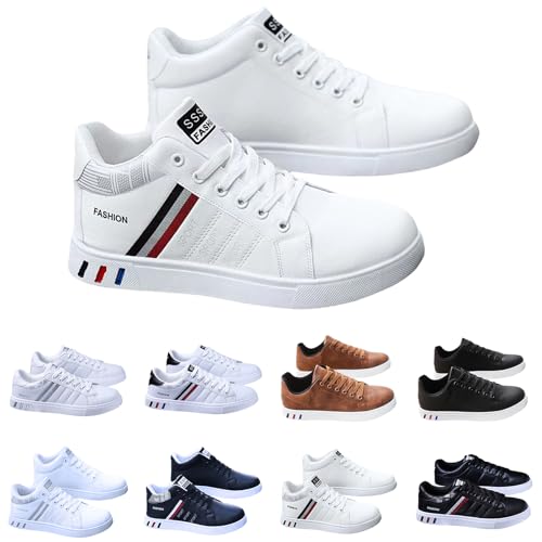 Men's Trendy Street Style Low Top Slip On Shoes, Comfortable Anti-slip Lace-up Wearable Sneakers, Suitable for Men's Outdoor Sports Hiking Running Shoes