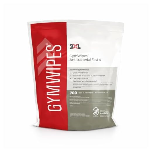 GymWipes Antibacterial Cleaning Towelettes