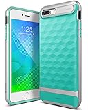 iPhone 7 Plus Case, Caseology [Parallax Series] Modern Slim Geometric Design [Mint Green] [Textured Grip] for Apple iPhone 7 Plus (2016)