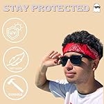 ShadyVEU Super Dark Black Sunglasses UV Protection Lens Spring Hinge 80s Vintage Retro Inspired Shades - Image 5