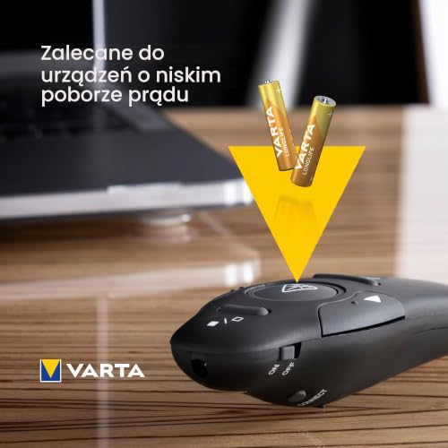 Varta Micro Lr03 4103101461 Bateria, Niebieski/Żółty, LR03, 10 Sztuk