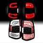 AKKON - Fits 2019-2022 Dodge Ram 1500 LED DRL Running Reverse Tube Sequential Signal Black Tail Lights Brake Lamps