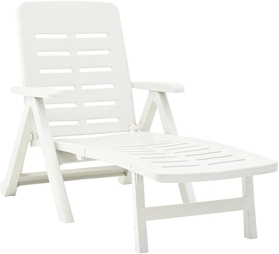 vidaXL Tumbona Plegable Jardín Patio Exterior Silla Aire ...