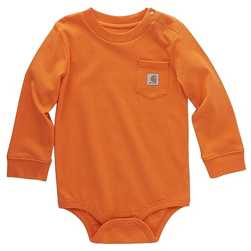 Image of Carhartt Kid's CA5002 Long-Sleeve Pocket Bodysuit