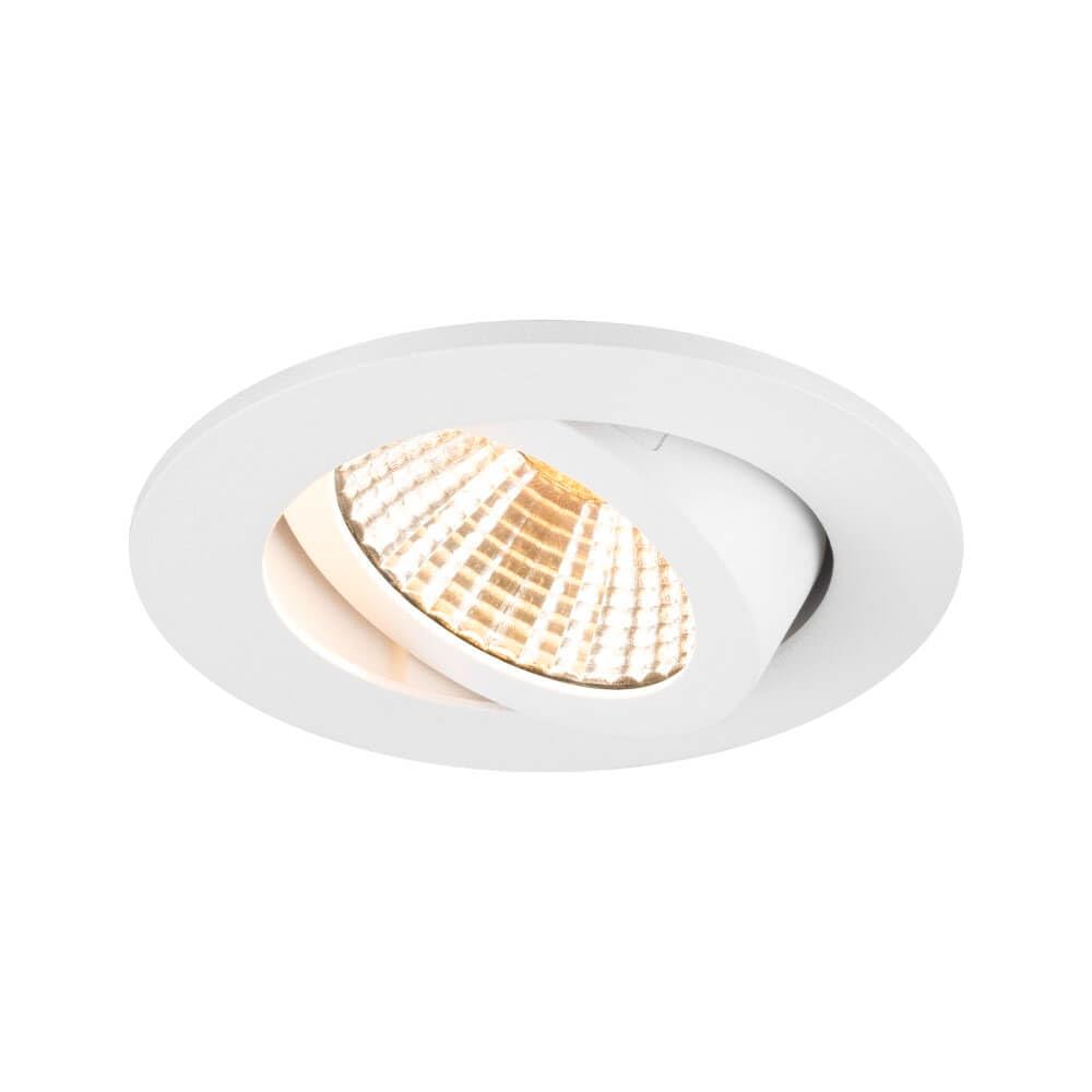 SLV Okrągły reflektor LED New Tria 68 biały - 3000K - 750lm - 38g - 1007389