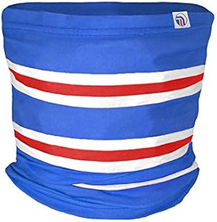 fan originals Snood Neck Scarf Blue White Red Rangers Colours