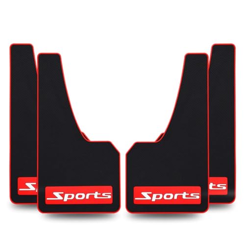 4Pcs Car Mud Flaps Durable for Volvo XC60 XC70 XC90 XC40 V40 V60 V70 V90 S90 S60 S80, Reliable Splash Guards Front and Rear Fender Set Protectors Exterior Accessory,XS20cm*23cm