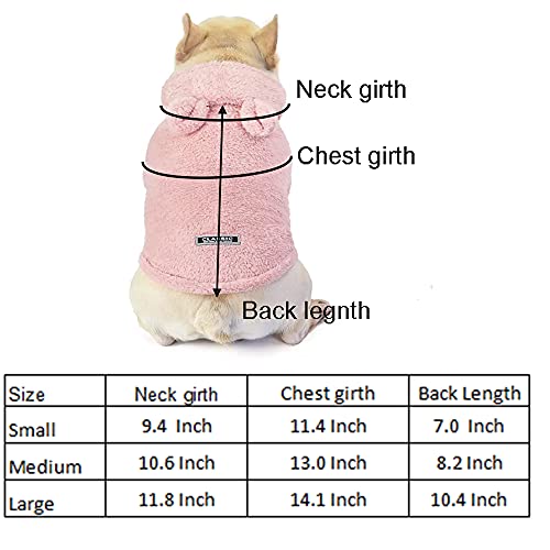 Anelekor Dog Hoodies Cat Hooded Coat Puppy Sweatshirt Pet Easter Costume With Bunny Ears Doggy Warm Clothes Cozy Sweater With Hat (Large, Pink) #TOP3