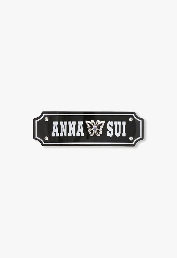 Amazon | [アナスイ]ANNA SUIロゴモチーフ バレッタSAMH0369 XD