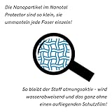 Imprägnierung mit Nanotechnik für Kleidung, Schuhe und Textilien aller Art (z.B. Gartenmöbel, Markise, Sonnenschirm) – Nanotol Textilien Protector (500 ml für ca. 10 m²) - 5