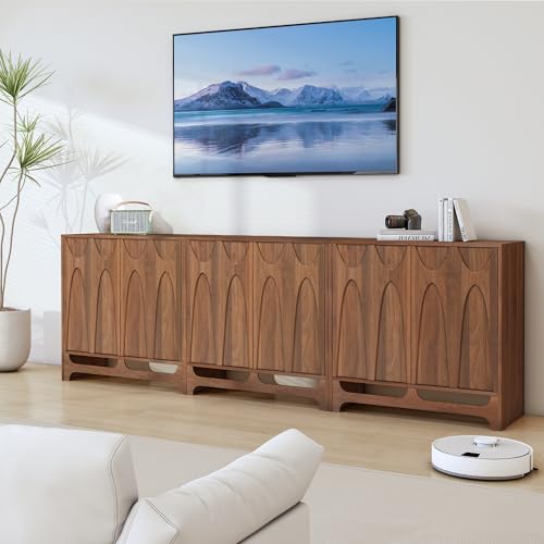 Bifins Sideboard Buffet Cabinet with Storage Set of 3, 94.5”