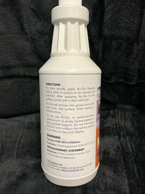 Limpiador y Pulidor de Acero Inoxidable Nu Glo 32 oz miniatura 4