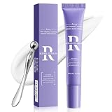 15ml Augen-Gel-Creme, Augencreme, Feuchtigkeitsspendende Augenpflege mit Hyaluron, Pflege für die Augenpartie feinen Linien, Für Männer und Frauen, mit Massage-Stick