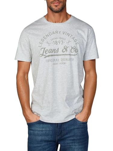 riverso Tshirt Herren Baumwolle Regular Fit RIVLeon 4er Set Pack Rundhals Kurzarm Sommer Tee Shirt Print, Größe:3XL, Farbe:Farbmix 13 – Ansicht 2
