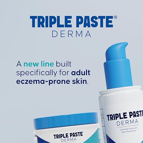 Image of Triple Paste Derma Eczema Barrier Cream, Colloidal Oatmeal & Ectoin, 7 oz