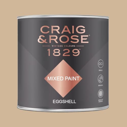 Image of Paint Stop CRAIG & ROSE 1829 EGGSHELL REGENCY CREAM 750ML