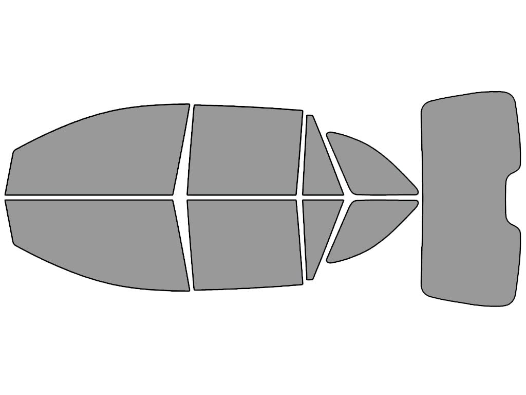 Avery Dennison NR Nano Ceramic IR Window Tint Kit Fits Lincoln Mkx 2007-2015 - Picture 31 of 70