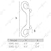 SHONAN Double Ended Bolt Snap Hooks, 2 Pack Stainless Steel Double Ended Bolt Snap Marine Grade, 3.5 Inch Metal Chain Clips for Diving, Dog Leash, Horse Tack, Feed Buckets